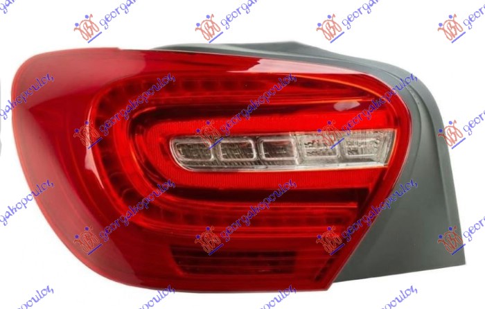 STOP LAMPA (DUGULJASTI KONEKTOR) (LED) (DEPO) MERCEDES A CLASS 2012-2015 (W176)