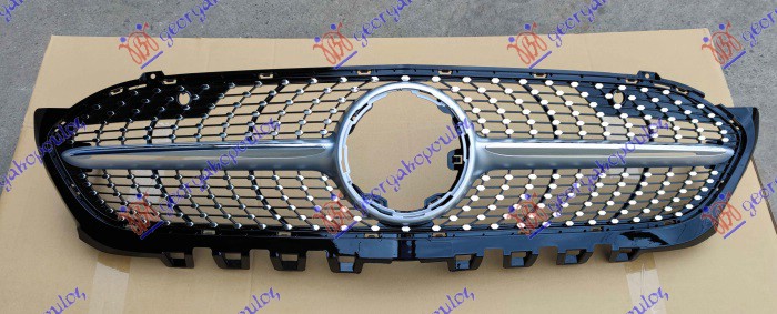 PVC MASKA CRNA (SREBRNA LAJSNA) (PDS SENZORI) (AMG) MERCEDES A CLASS SEDAN 2018- (V177)