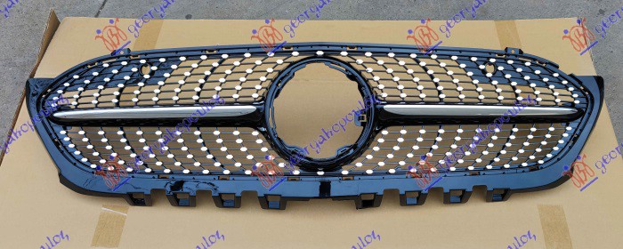 PVC MASKA CRNA (CRNA LAJSNA) (PDS SENZORI) (AMG-LINE) MERCEDES A CLASS SEDAN 2018- (V177)
