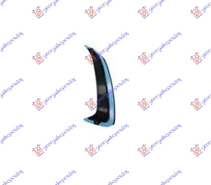 RESETKA ZADNJEG BRANIKA UNUTRASNJA (AMG AERODYNAMICS PACKAGE) MERCEDES A CLASS 2018- (W177)