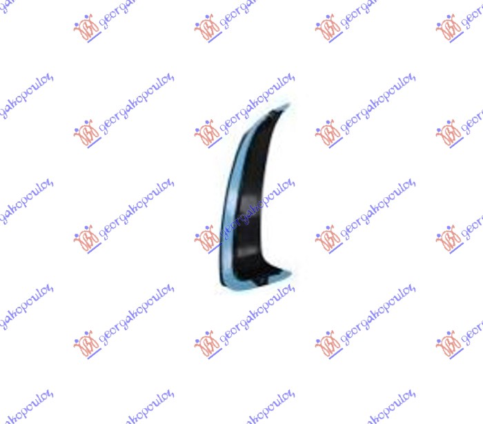 RESETKA ZADNJEG BRANIKA UNUTRASNJA (AMG AERODYNAMICS PACKAGE) MERCEDES A CLASS 2018- (W177)