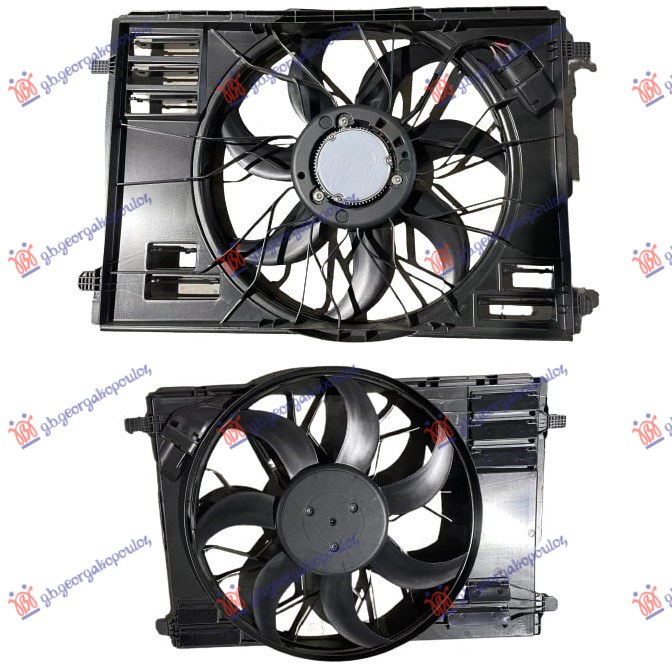 VENTILATOR KOMPLET 1.3/2.0 BENZIN - 1.5/2.0 DIZEL MERCEDES B CLASS 2019- (W247)