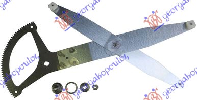 PODIZAC PREDNJEG PROZORA ELEKTRICNI (BEZ MOTORA) (A KVALITET) MERCEDES ACTROS 2008-2011 (MP2/MP3)