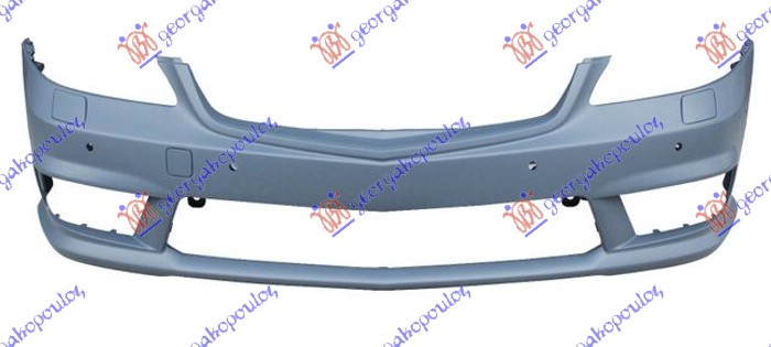 PREDNJI BRANIK PM (PRSKALICE) (6 PDC SENZORI) 2009- (S63/65 AMG) MERCEDES S CLASS 2005-2013 (W221)