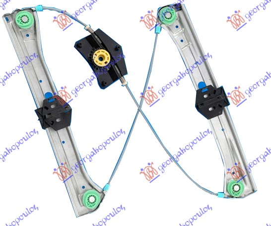 PODIZAC PREDNJEG PROZORA ELEKTRICNI (BEZ MOTORA) MERCEDES S CLASS 2005-2013 (W221)