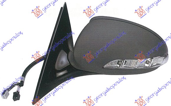 RETROVIZOR ELEKTRICNI SA GREJACEM (ELEKTRO-SKLOPIV) (MEMORIJA) -2009 (A KVALITET) (ASFERICNO STAKLO) MERCEDES S CLASS 2005-2013 (W221)
