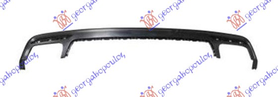 SPOJLER ZADNJEG BRANIKA (2 OTVORA ZA CEVI AUSPUHA) (AMG-LINE) MERCEDES S CLASS 2013-2017 (W222)