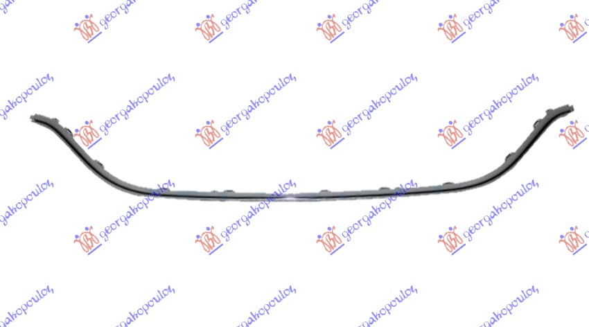 LAJSNA SPOJLERA ZADNJEG BRANIKA HROM (S63/S65 AMG) MERCEDES S CLASS 2017-2020 (W222)