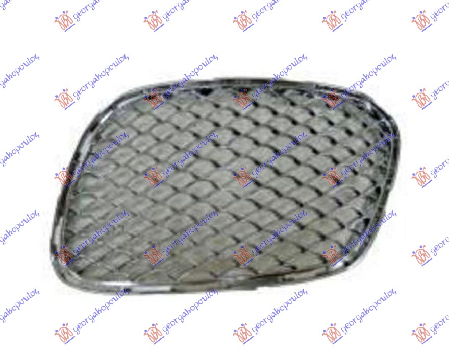 RESETKA PREDNJEG BRANIKA HROM S65 AMG MERCEDES S CLASS 2017-2020 (W222)