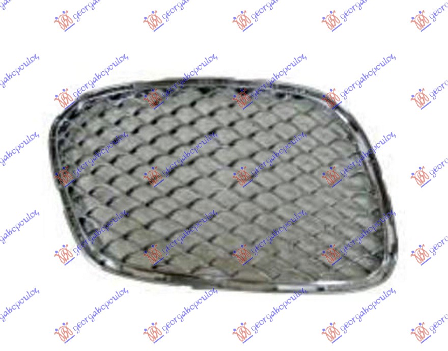 RESETKA PREDNJEG BRANIKA HROM S65 AMG MERCEDES S CLASS 2017-2020 (W222)