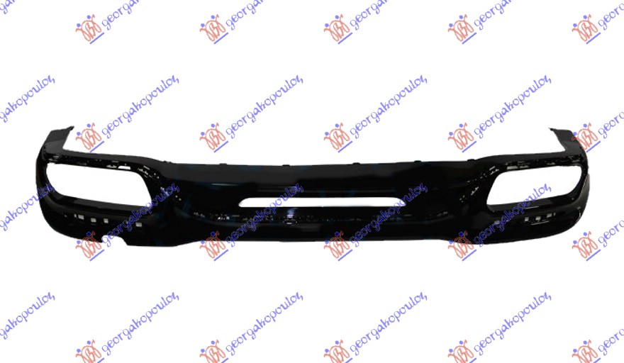 SPOJLER ZADNJEG BRANIKA (S63/S65 AMG) MERCEDES S CLASS 2017-2020 (W222)