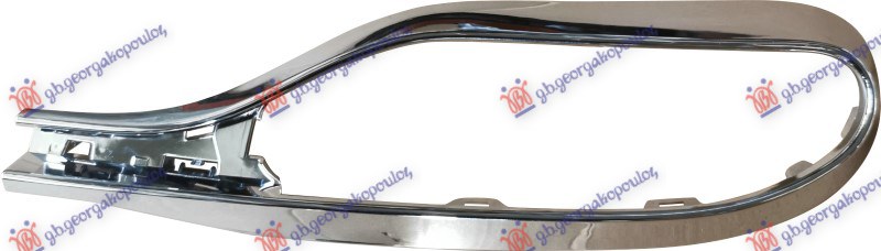 OKVIR IZDUVNE CEVI AUSPUHA HROM MERCEDES S CLASS 2020- (W223)