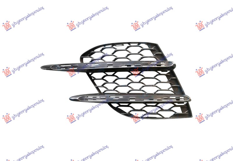 RESETKA PREDNJEG BRANIKA (OTVOR ZA HROM LAJSNU) (AMG) MERCEDES S CLASS 2020- (W223)