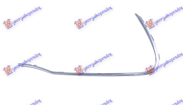 LAJSNA RESETKE PREDNJEG BRANIKA HROM (AMG-LINE) MERCEDES S CLASS 2020- (W223)