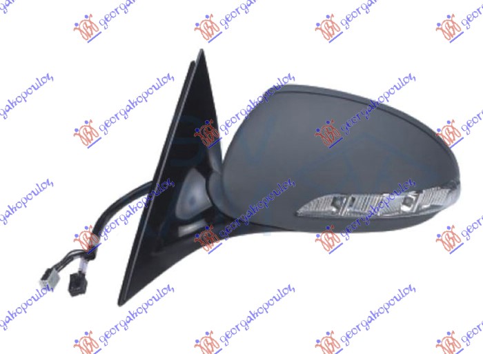 RETROVIZOR ELEKTRICNI SA GREJACEM PM (MEMORIJA) (MIGAVAC) (SVETLO) (ASFERICNO STAKLO) MERCEDES CLS COUPE 2004-2008 (W219)