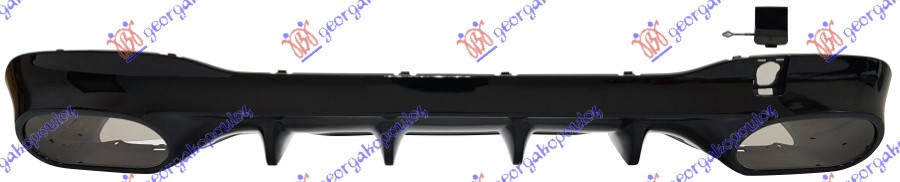 LAJSNA ZADNJEG BRANIKA DONJA SJAJ-CRNA (A35/45 AMG) MERCEDES CLA 2019-2023 (C118/X118)