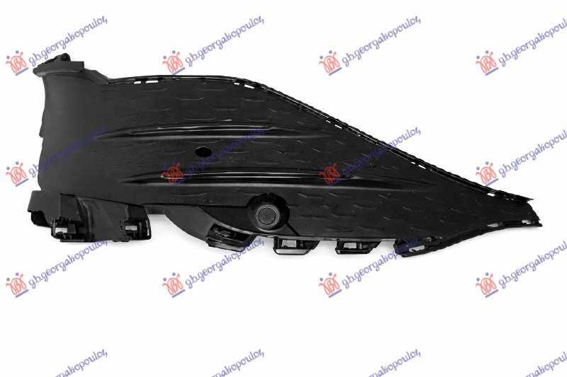 RESETKA PREDNJEG BRANIKA CRNA (SENZOR) MERCEDES CLA 2023- (C118/X118)