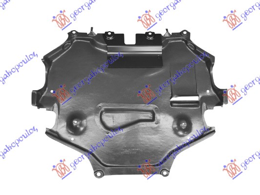 ZASTITA MOTORA (63AMG) PLASTICNA MERCEDES CLS COUPE 2010-2014 (W218)