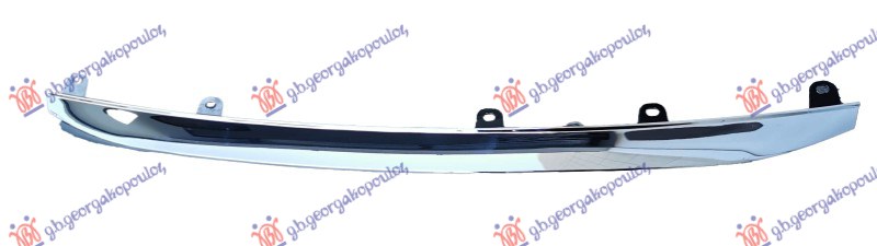 LAJSNA SPOJLERA ZADNJEG BRANIKA HROM (AMG-LINE) MERCEDES CLS COUPE 2010-2014 (W218)