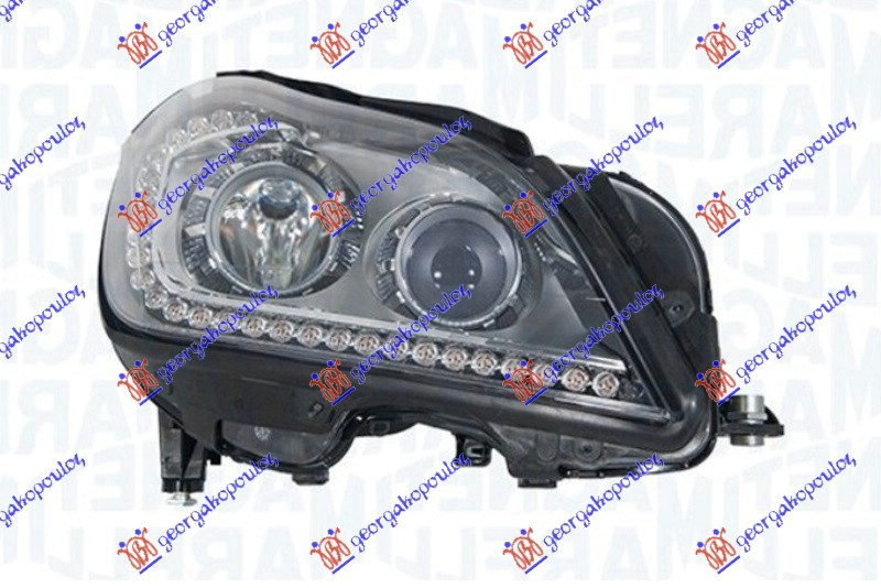FAR Bi-XENON SA LED DNEVNIM SVETLOM MERCEDES CLS COUPE 2010-2014 (MARELLI) (W218)