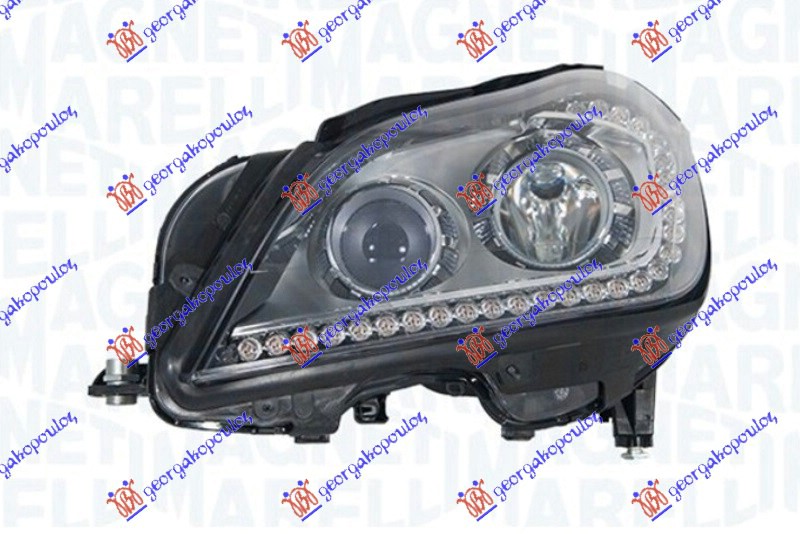 FAR Bi-XENON SA LED DNEVNIM SVETLOM MERCEDES CLS COUPE 2010-2014 (MARELLI) (W218)