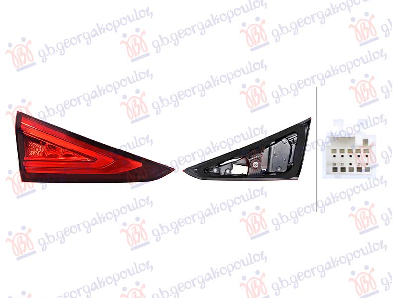 STOP LAMPA UNUTRASNJA LED (HELLA) MERCEDES CLS COUPE 2018- (C257)