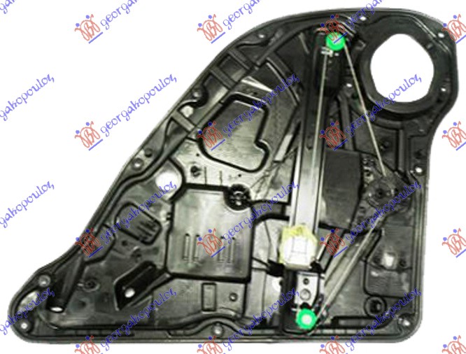PODIZAC ZADNJEG PROZORA ELEKTRICNI (BEZ MOTORA) MERCEDES ML 2011- (W166)