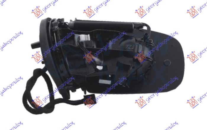 RETROVIZOR (BEZ POKLOPCA) ELEKTRICNI SA GREJACEM (ASFERICNO STAKLO) MERCEDES R CLASS 2006-2010 (W251)