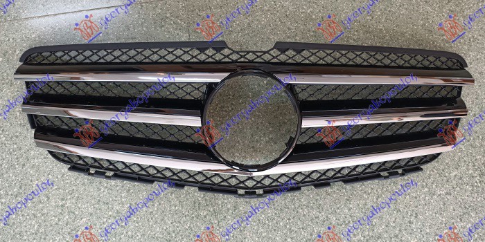 PVC MASKA KOMPLET CRNA/HROM MERCEDES R CLASS 2010- (W251)
