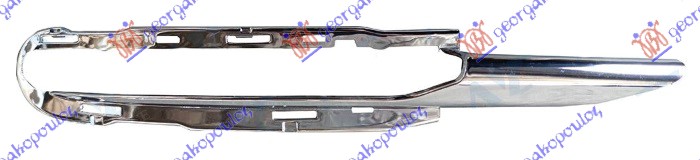 OKVIR RESETKE PREDNJEG BRANIKA HROM (SA DNEVNIM SVETLOM) MERCEDES R CLASS 2010- (W251)