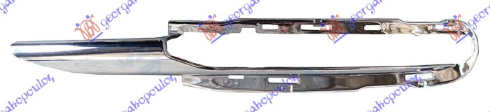 OKVIR RESETKE PREDNJEG BRANIKA HROM (SA DNEVNIM SVETLOM) MERCEDES R CLASS 2010- (W251)