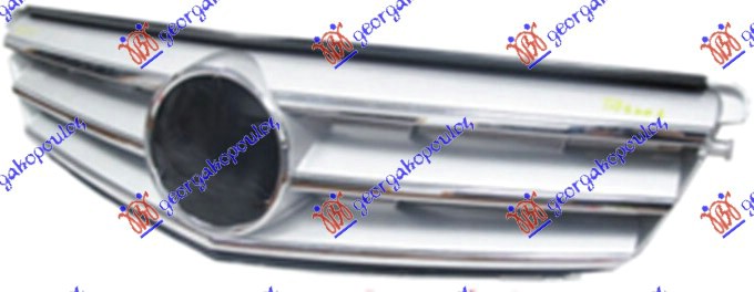PVC MASKA SREBRNA/HROM MERCEDES C CLASS 2011-2014 (W204)