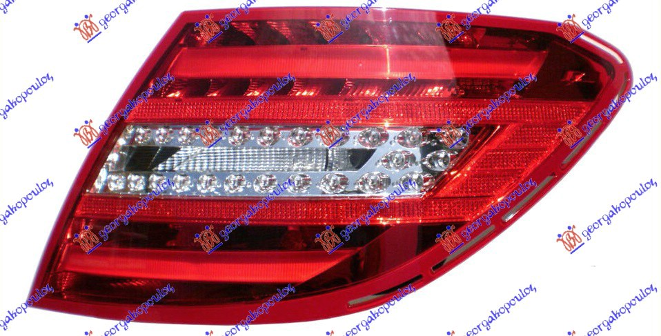 STOP LAMPA (LED) (DEPO) MERCEDES C CLASS COUPE 2011-2015 (W204)