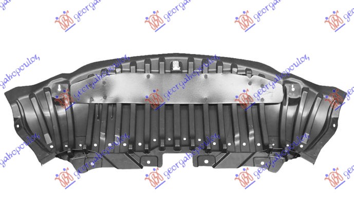 ZASTITA MOTORA ISPOD BRANIKA PLASTICNA (SA OJACANJEM) MERCEDES C CLASS COUPE/CABRIO 2015-2018 (W205)
