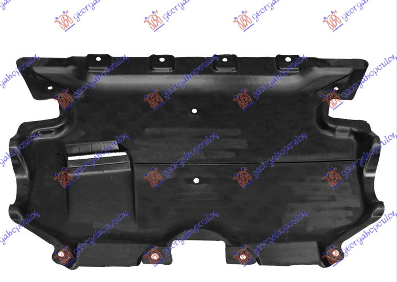 ZASTITA MOTORA SREDNJA (4MATIC) PLASTICNA MERCEDES E CLASS 2016-2020 (W213)