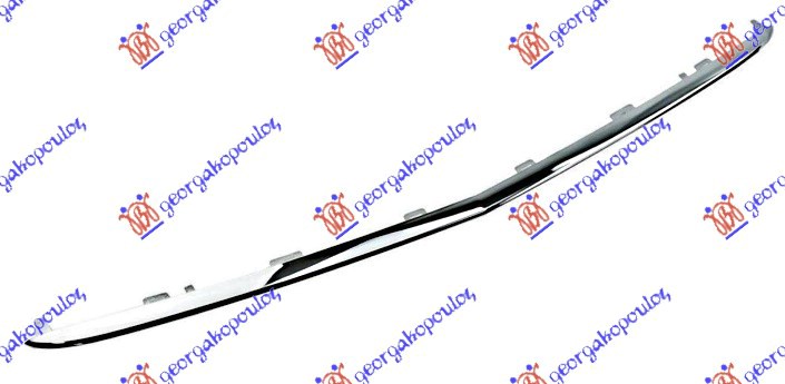 LAJSNA SPOJLERA PREDNJEG BRANIKA HROM (EXCLUSIVE) MERCEDES C CLASS SDN/S.W. 2014-2018 (W205)