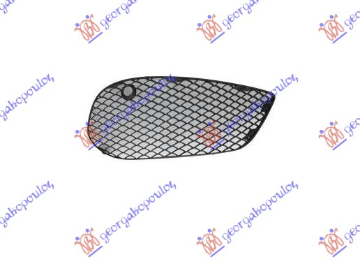 RESETKA PREDNJEG BRANIKA (AMG) MERCEDES C CLASS COUPE/CABRIO 2015-2018 (W205)