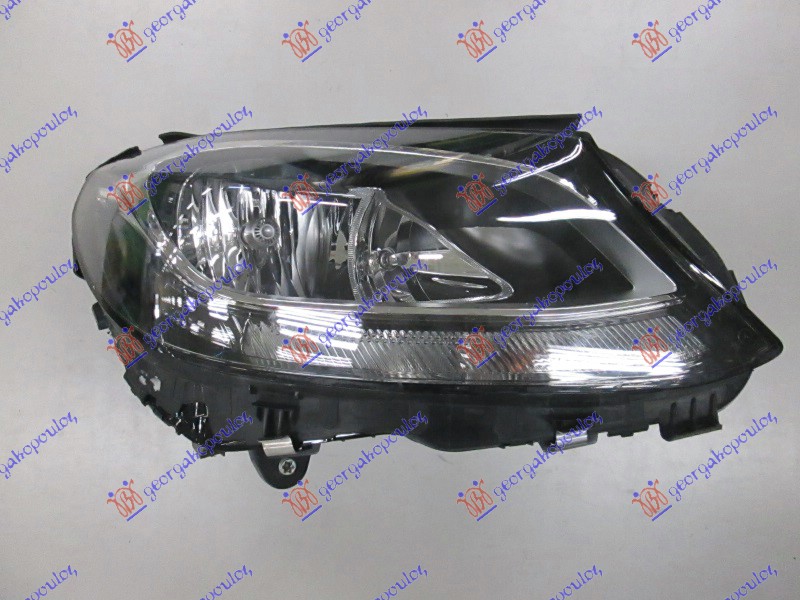 FAR ELEKTRICNI (H7/H7) SA LED DNEVNIM SVETLOM (TYC) MERCEDES C CLASS COUPE/CABRIO 2015-2018 (W205)