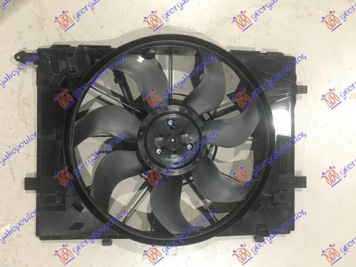 VENTILATOR KOMPLET (BENZIN/DIZEL) (480mm) (4 PIN) MERCEDES E CLASS 2016-2020 (W213)