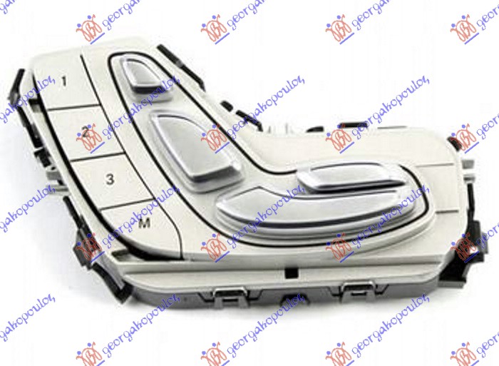 PREKIDAC ZA PODESAVANJE SEDISTA (MEMORIJA) (CRVENO SVETLO) (3 PIN) MERCEDES C CLASS COUPE/CABRIO 2015-2018 (W205)