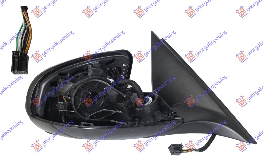 RETROVIZOR (SAMO KUCISTE) ELEKTRICNI SA GREJACEM (7 PIN) (A KVALITET) MERCEDES C CLASS SDN/S.W. 2018-2021 (W205)