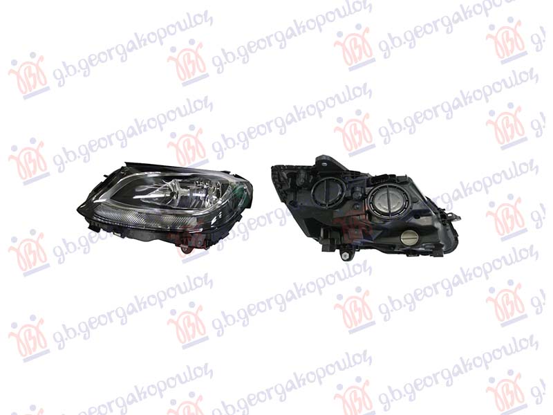 FAR SA LED DNEVNIM SVETLOM (H7/H7/PWY24W/LED) (DEPO) MERCEDES C CLASS COUPE/CABRIO 2015-2018 (W205)