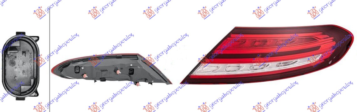 STOP LAMPA SPOLJASNJA LED (HELLA) MERCEDES C CLASS COUPE/CABRIO 2018-2021 (C205)