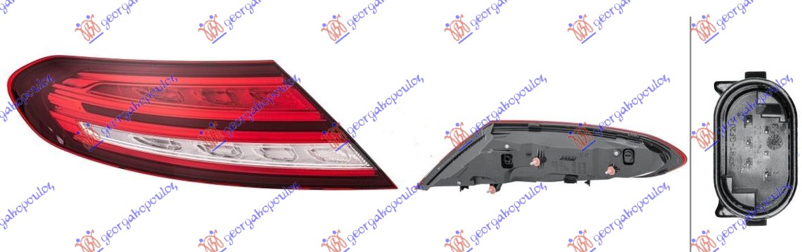 STOP LAMPA SPOLJASNJA LED (HELLA) MERCEDES C CLASS COUPE/CABRIO 2018-2021 (C205)