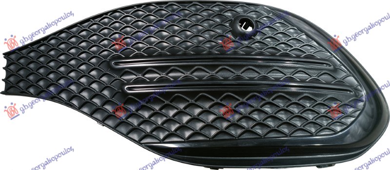 RESETKA PREDNJEG BRANIKA CRNA (PDC SENZOR) (AMG-LINE) MERCEDES C CLASS SDN/S.W. 2021- (W206)