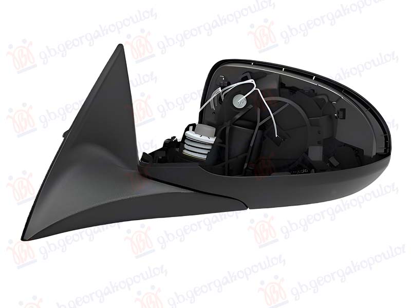 RETROVIZOR ELEKTRICNI SA GREJACEM (MIGAVAC) (SVETLO) (BEZ STAKLA) (BEZ POKLOPCA) (10OTV/7 PIN+10OTV/1 PIN) MERCEDES C CLASS SDN/S.W. 2021- (W206)