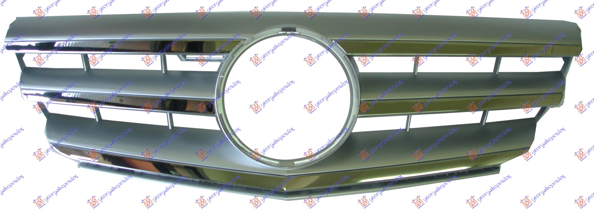 PVC MASKA HROM/SREBRNA MERCEDES B CLASS 2008-2011 (W245)
