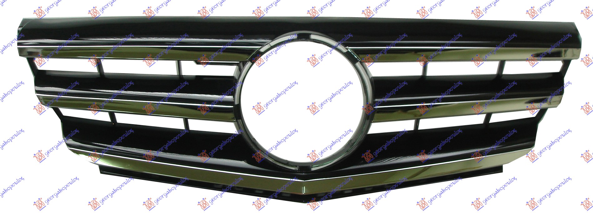 PVC MASKA HROM/CRNA MERCEDES B CLASS 2008-2011 (W245)