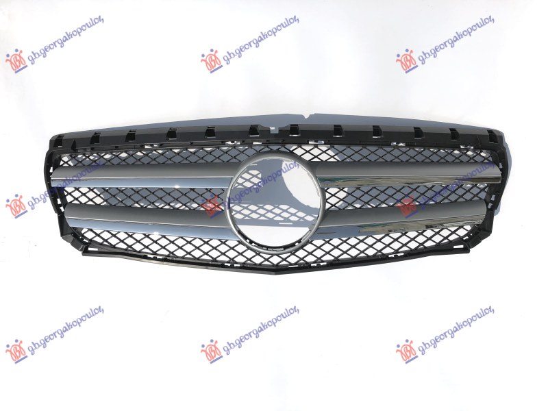 PVC MASKA SREBRNA/HROM (AMG) MERCEDES B CLASS 2011-2014 (W246)