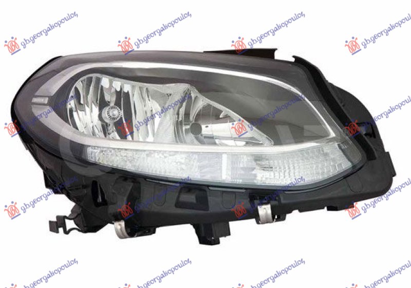 FAR ELEKTRICNI SA LED DNEVNIM SVETLOM (MARELLI) MERCEDES B CLASS 2014-2019 (W246)